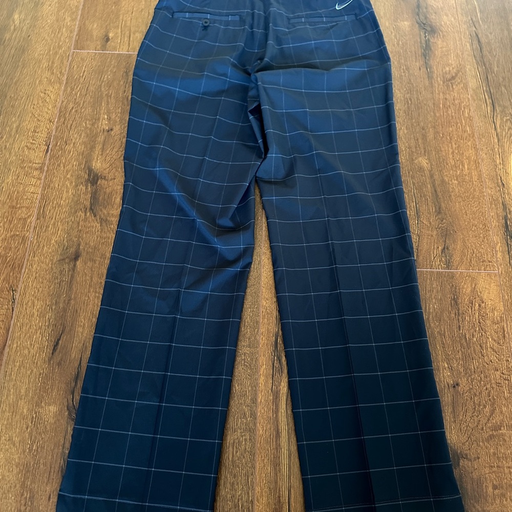 Nike Mens 32x32 Dri-Fit Performance Golf Pants Black Activewear Pockets Chino